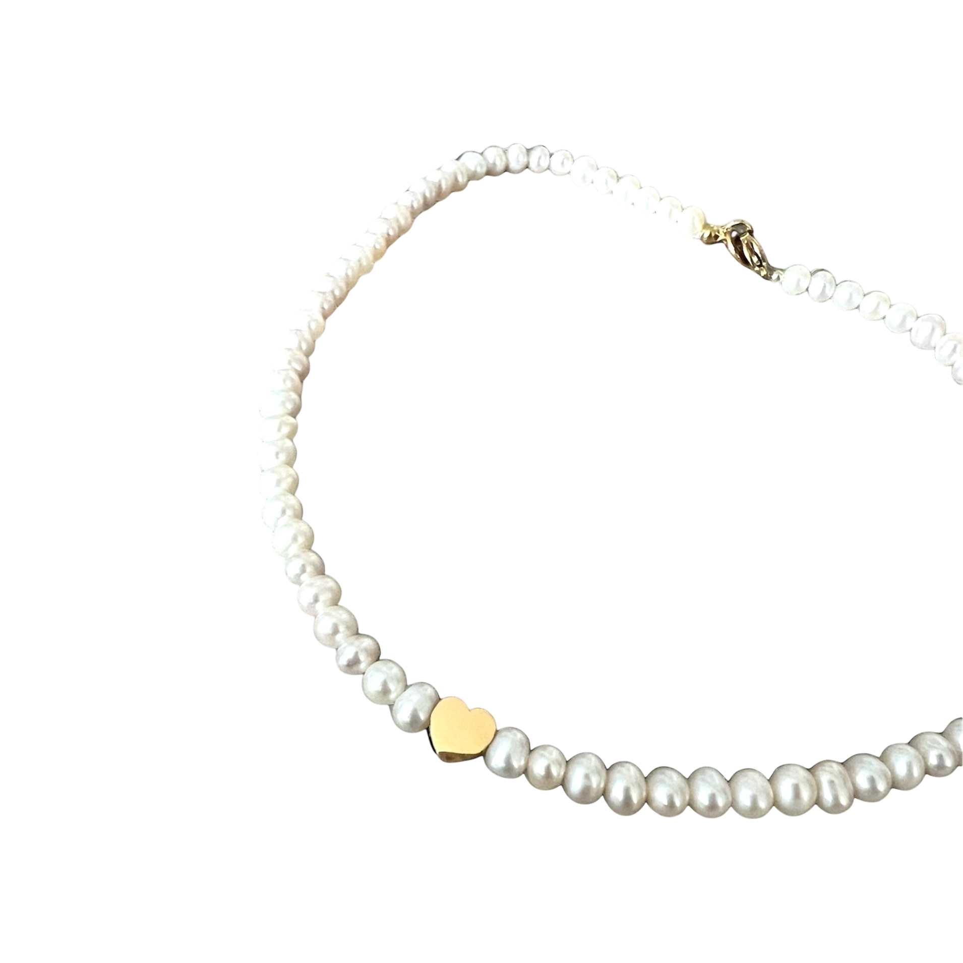 L' amour Heart Pearl necklace