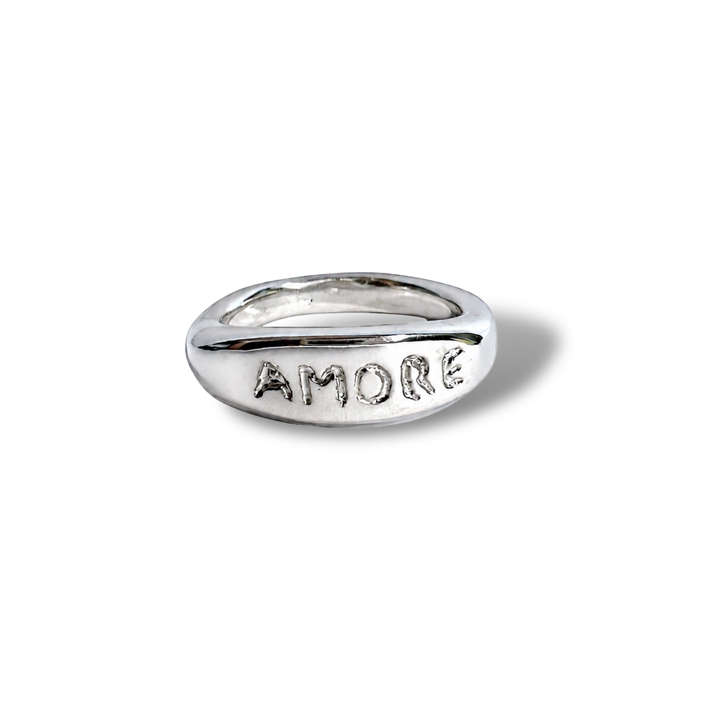 Amore ring silver