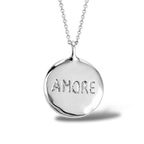 Amore necklace silver
