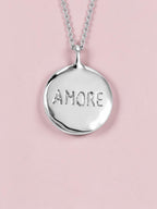 Amore necklace silver