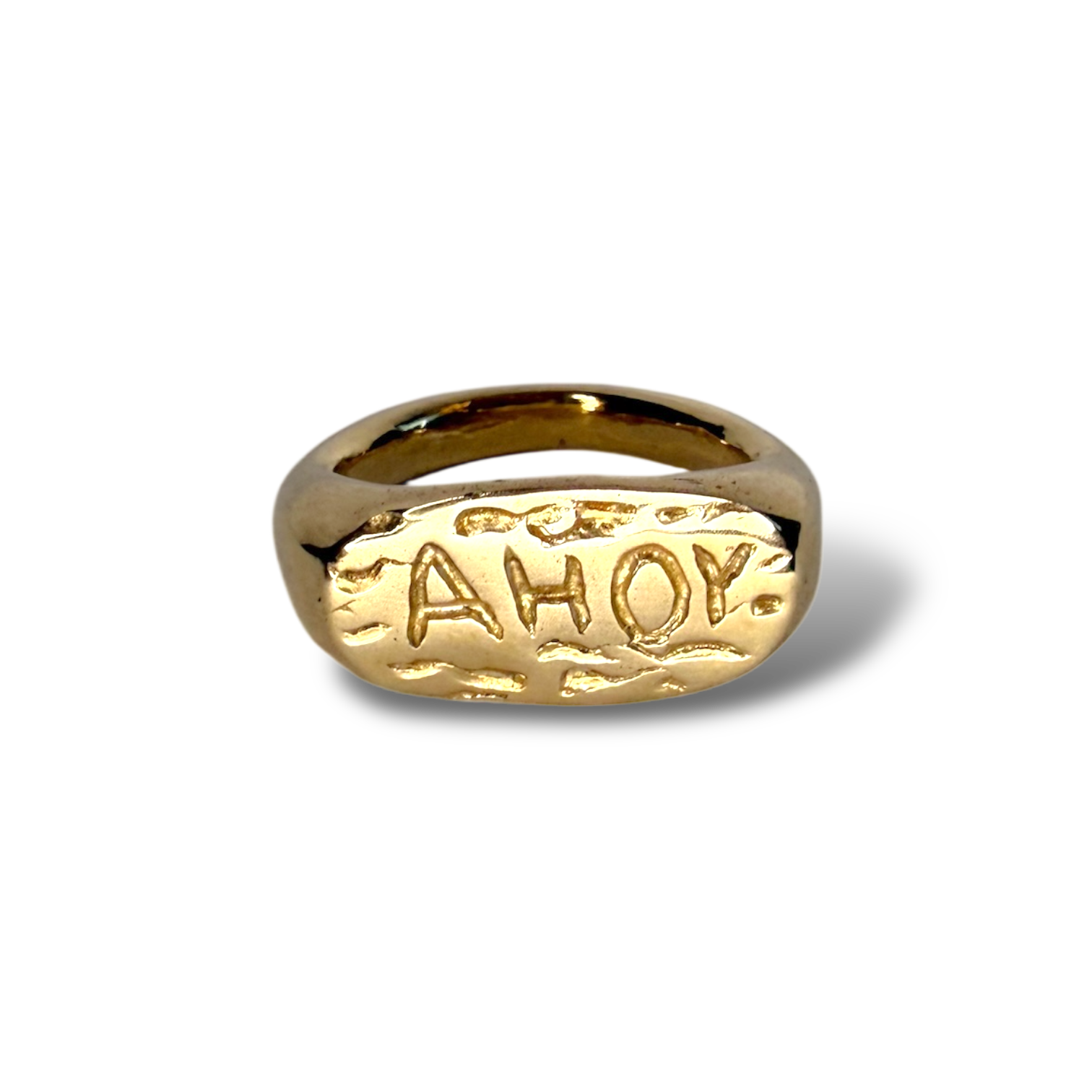 AHOY fisherman ring