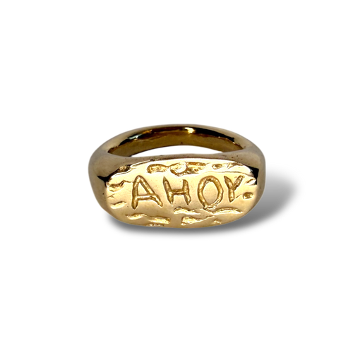 AHOY fisherman ring