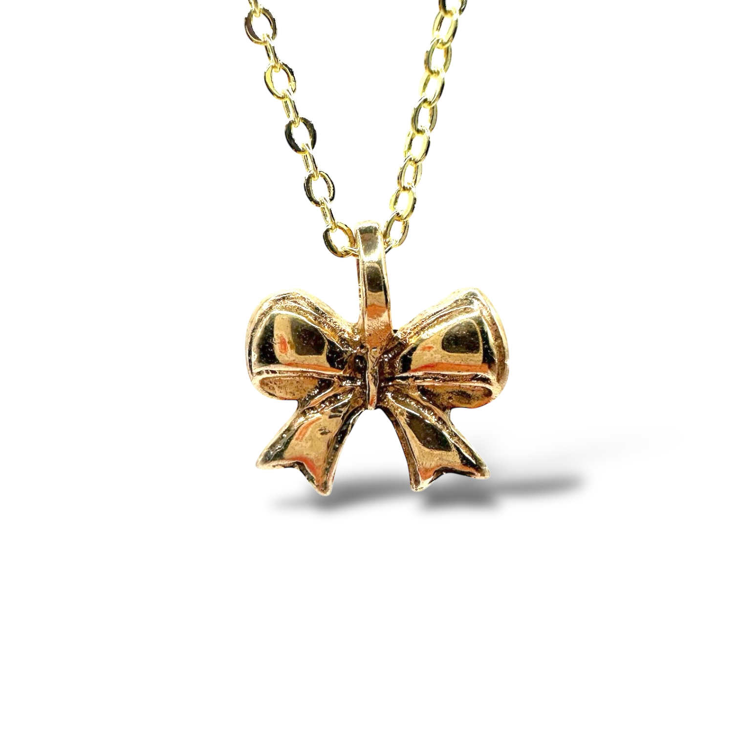 Bow necklace