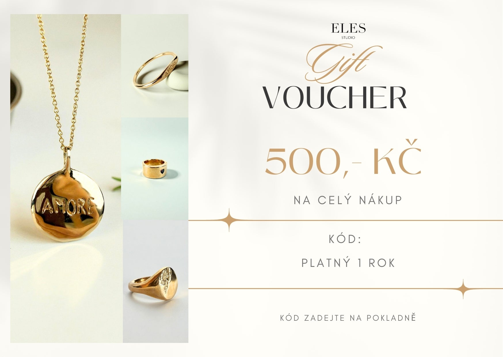 Dárkový poukaz - elektronický