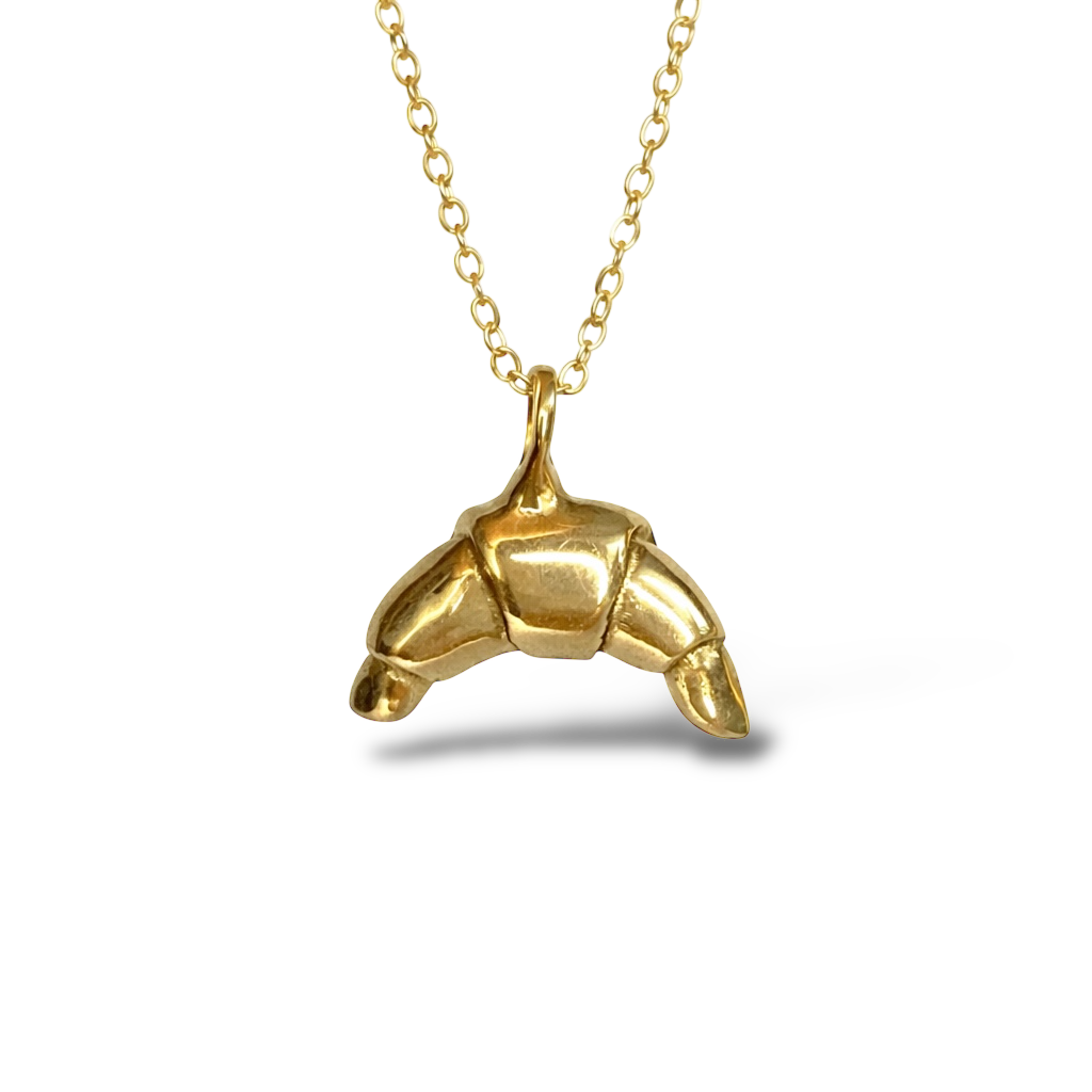 Croissant necklace