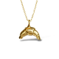 Croissant necklace