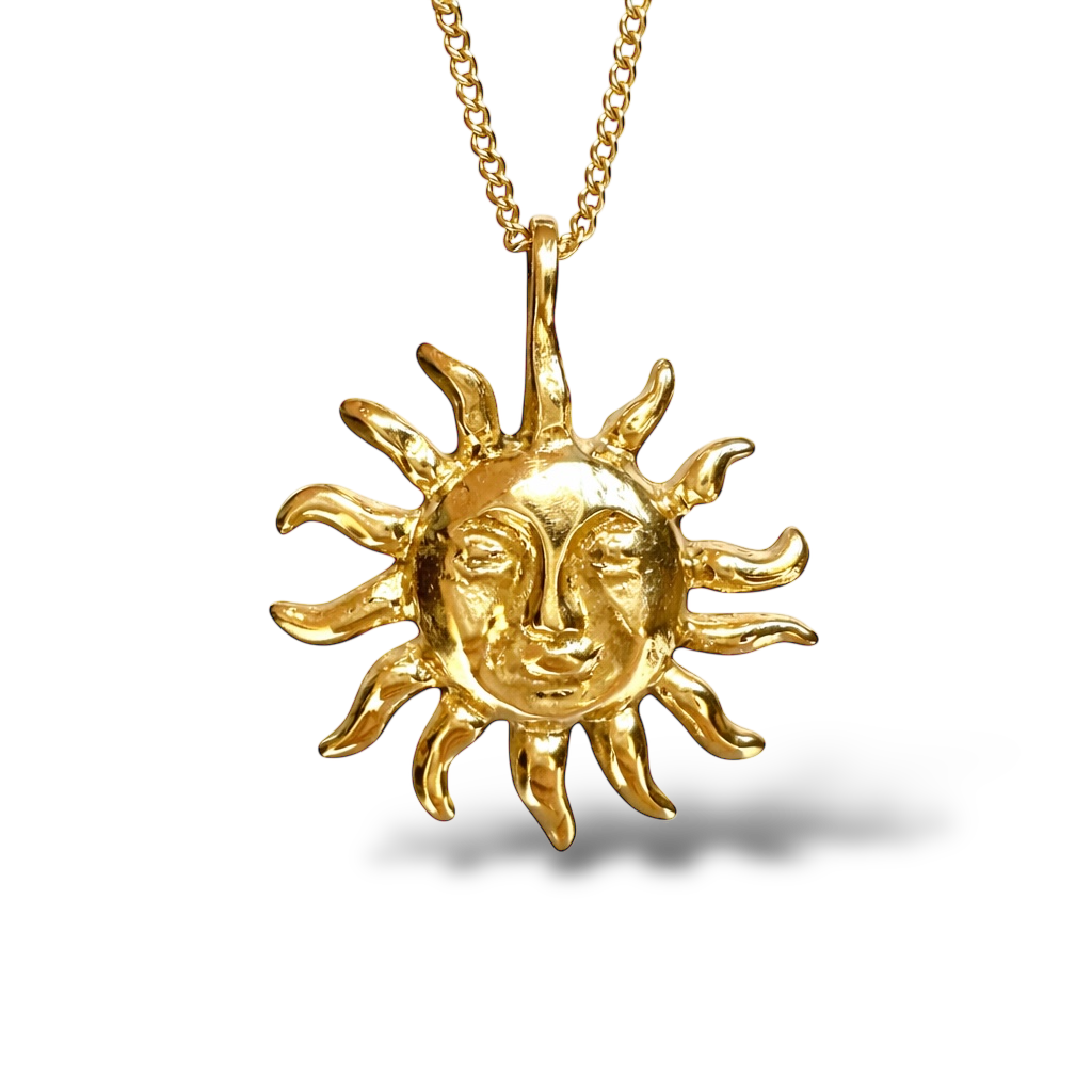 Sun necklace