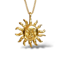 Sun necklace