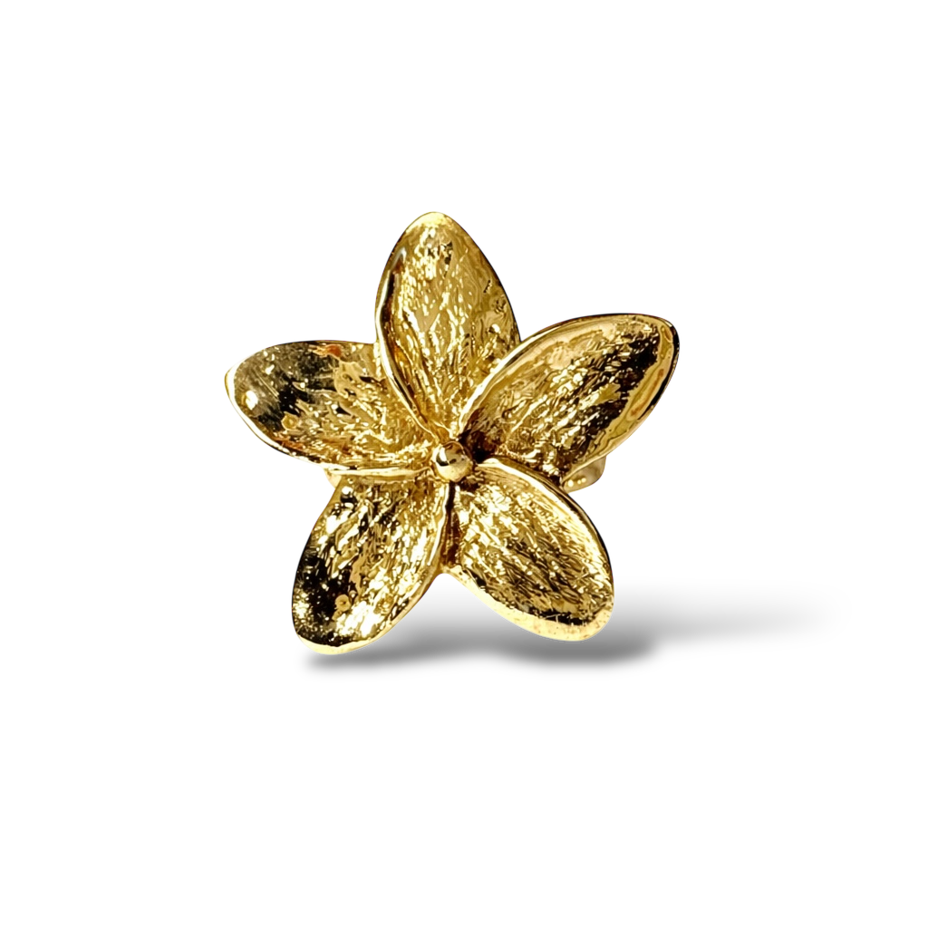 Plumeria ring