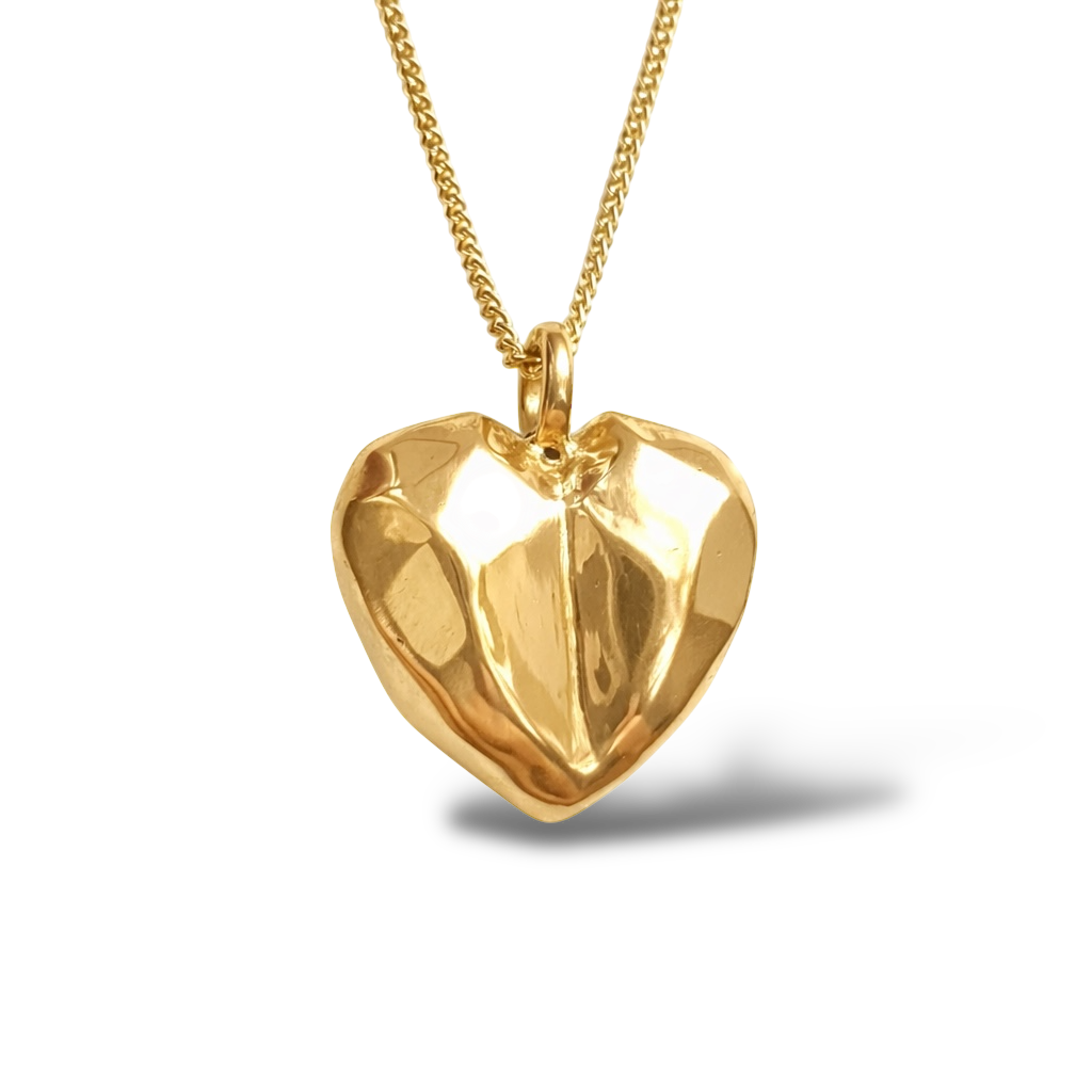 Secret heart necklace