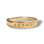 Gold bangle bracelet custom