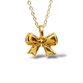 Bow necklace