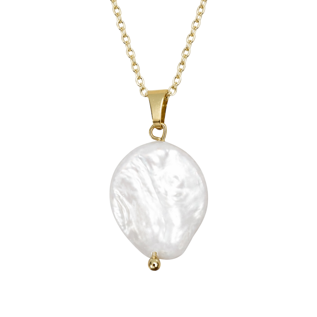 Ocean soliter baroque necklace