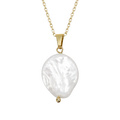 Ocean soliter baroque necklace