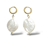 Ocean baroque earrings