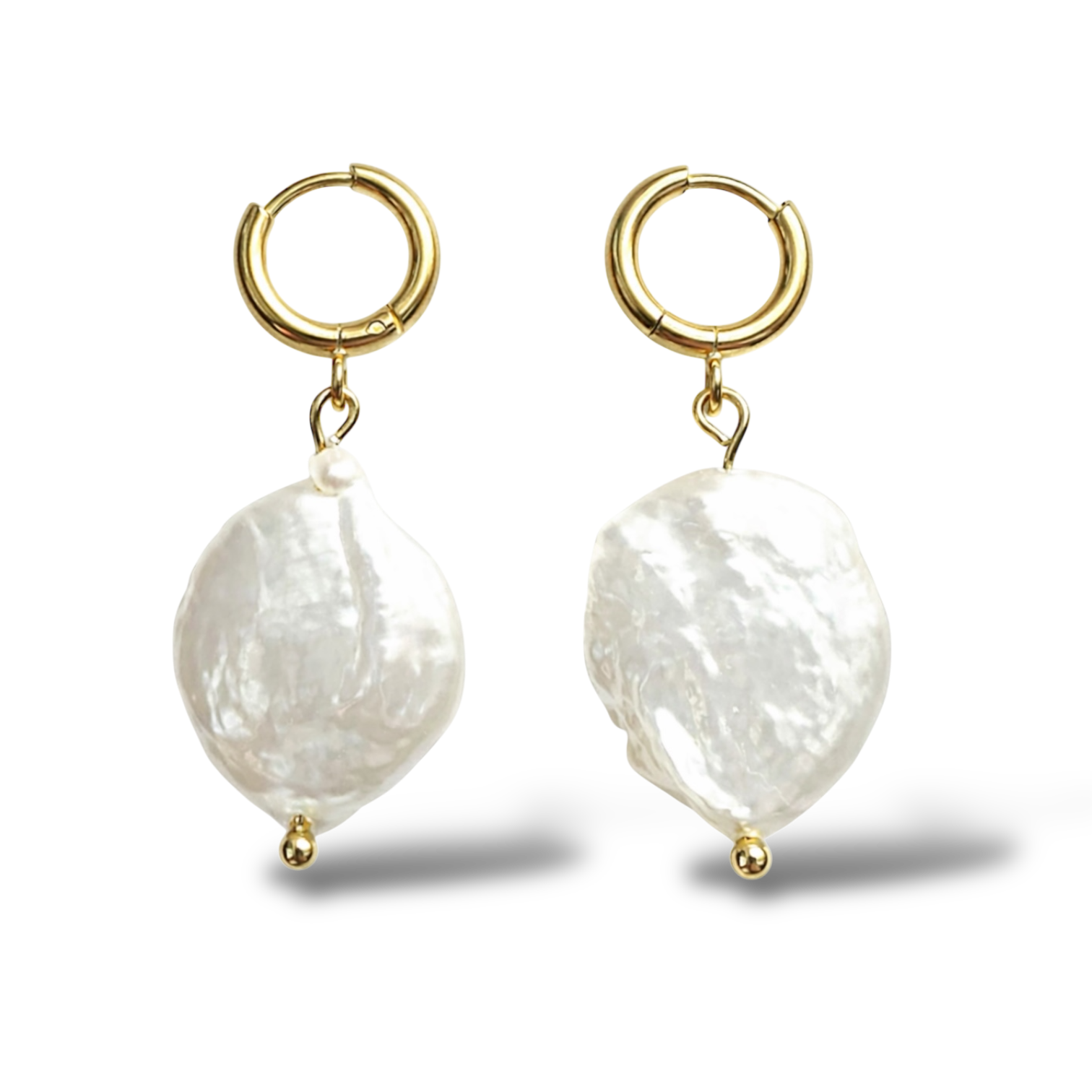 Ocean baroque earrings