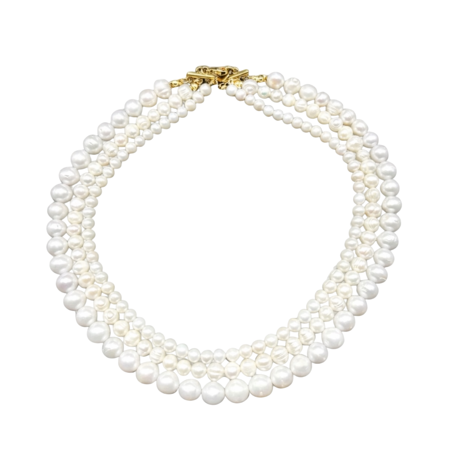 Triple Pearl necklace