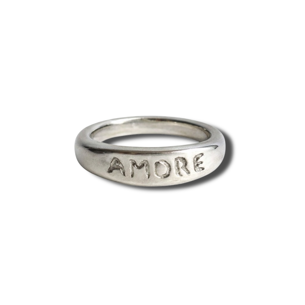 Amore ring silver