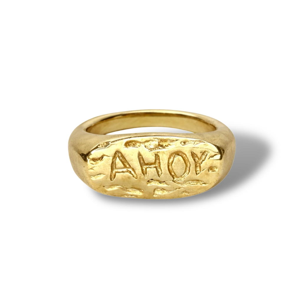 AHOY fisherman ring