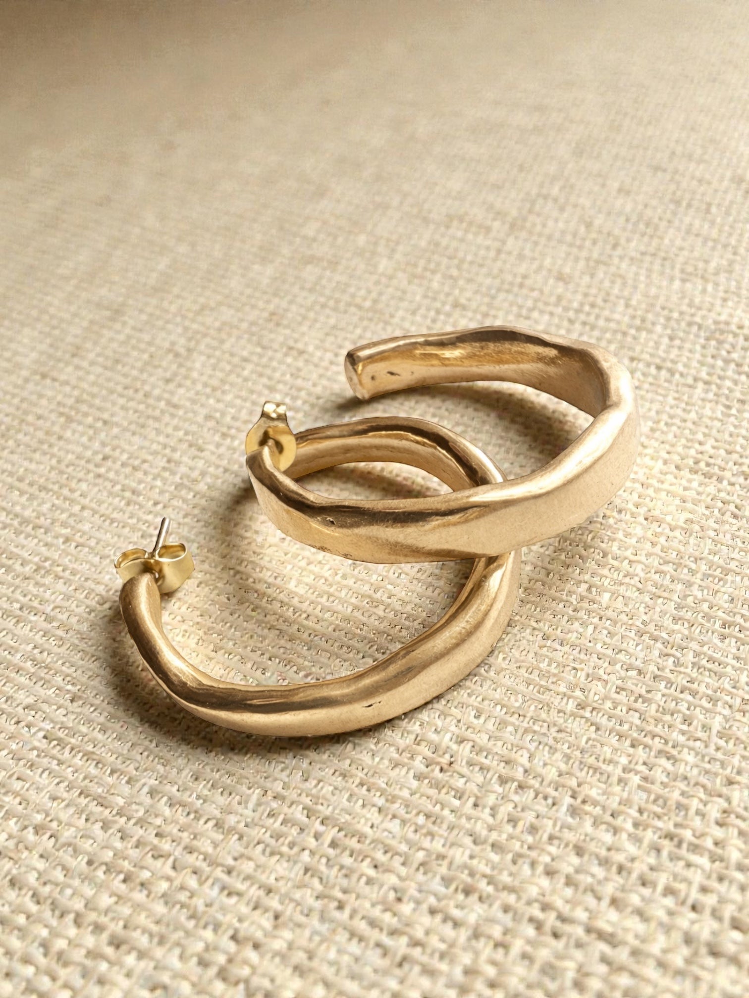 Hoop earrings