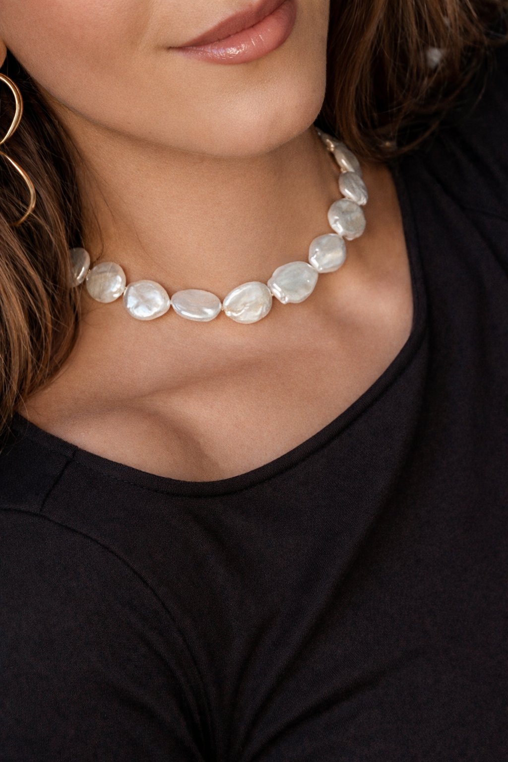 Ocean baroque necklace