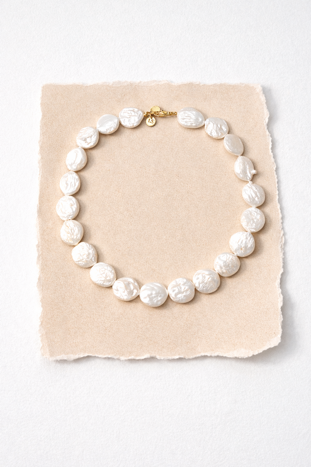 Ocean baroque necklace