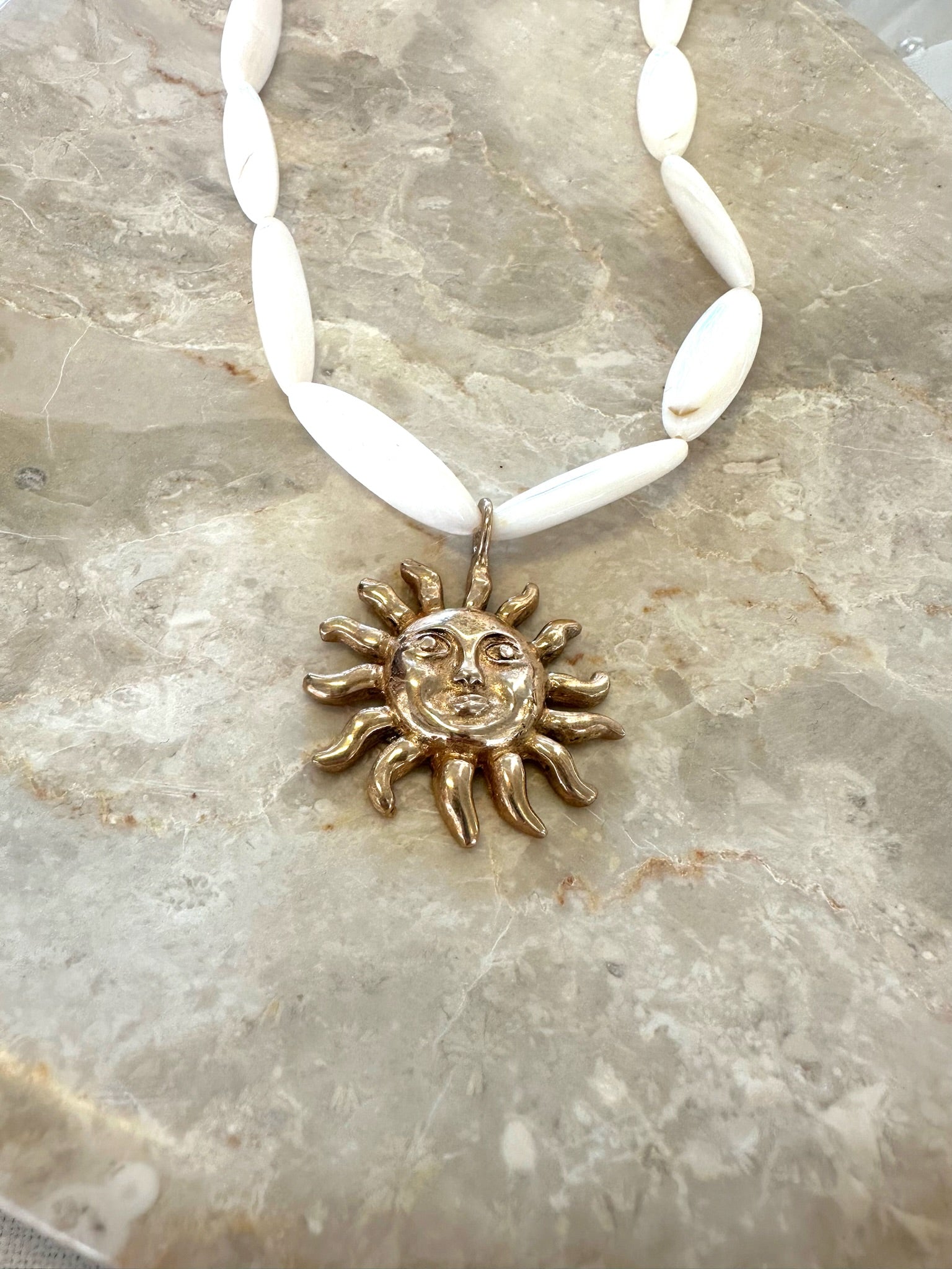 Sun Pearl necklace