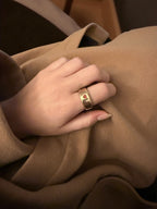Red heart ring