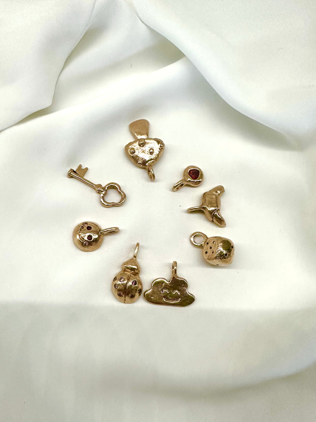 Smiley Face charm necklace