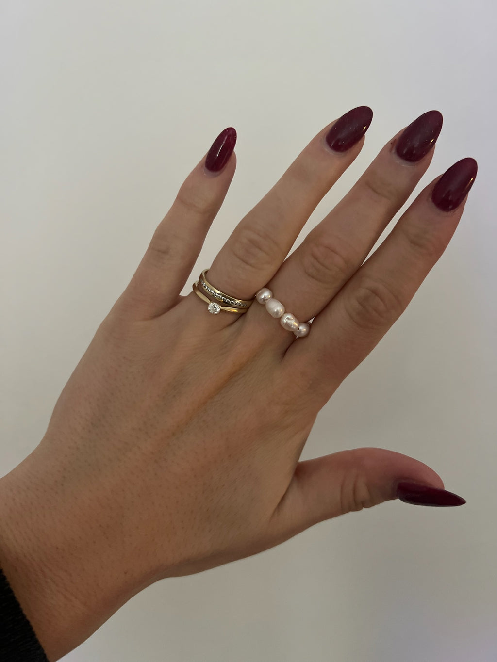 L' amour Pearl ring