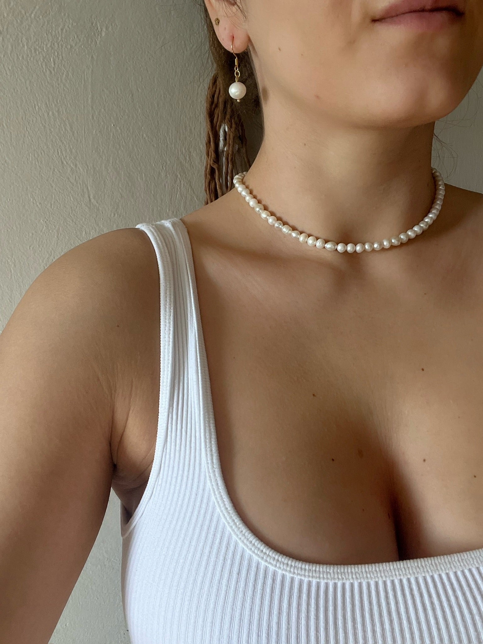 L' amour Pearl necklace 5 mm