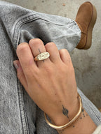 AHOY fisherman ring