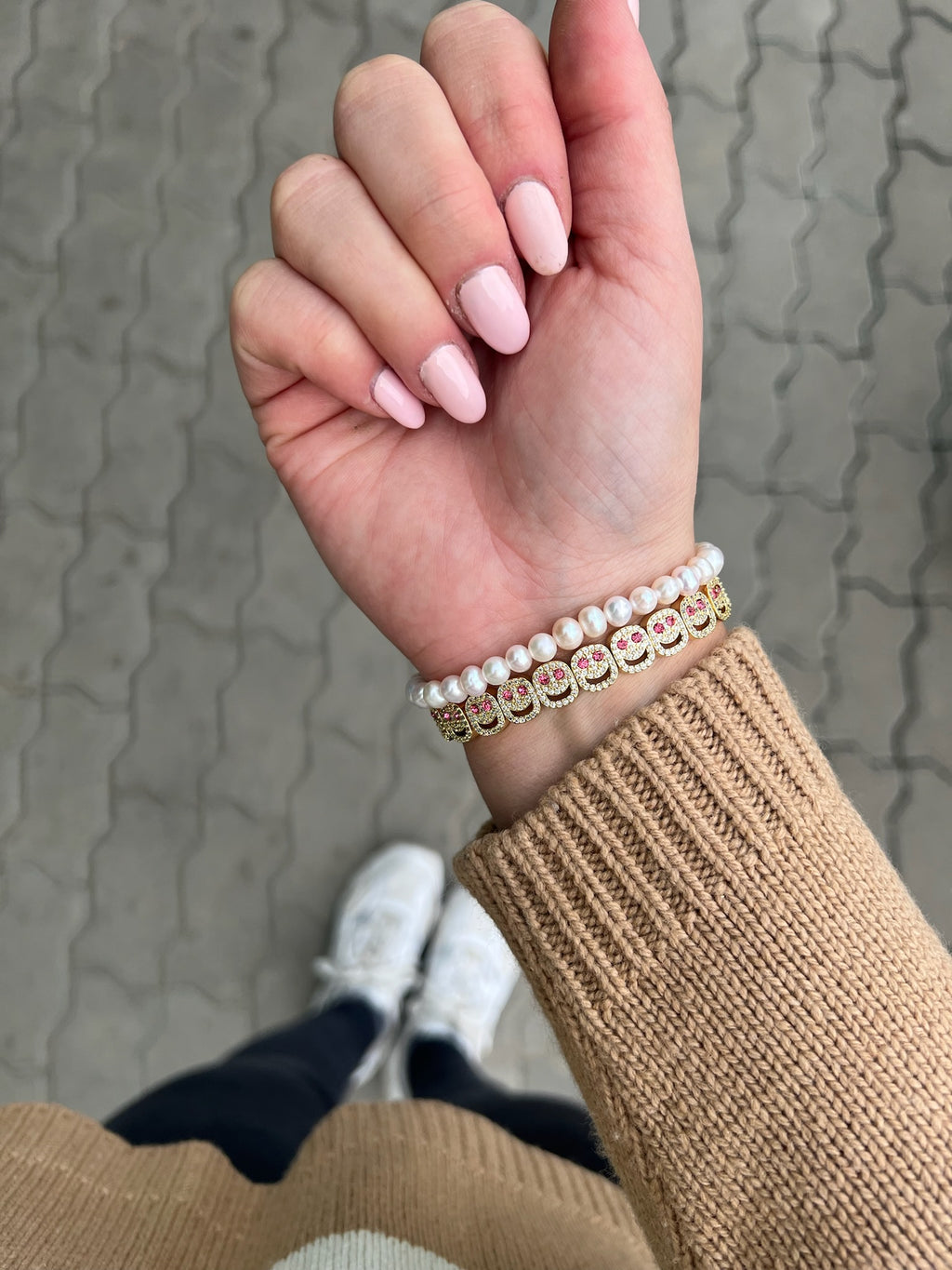 L' amour Pearl bracelet 5 mm