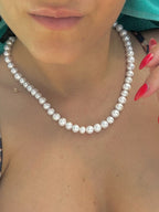 L' amour Pearl necklace 9 mm