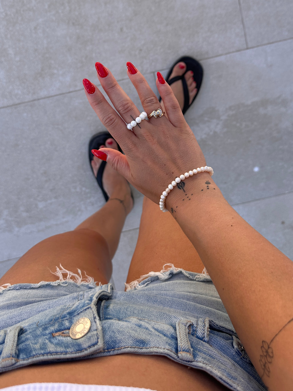 L' amour Pearl bracelet 5 mm