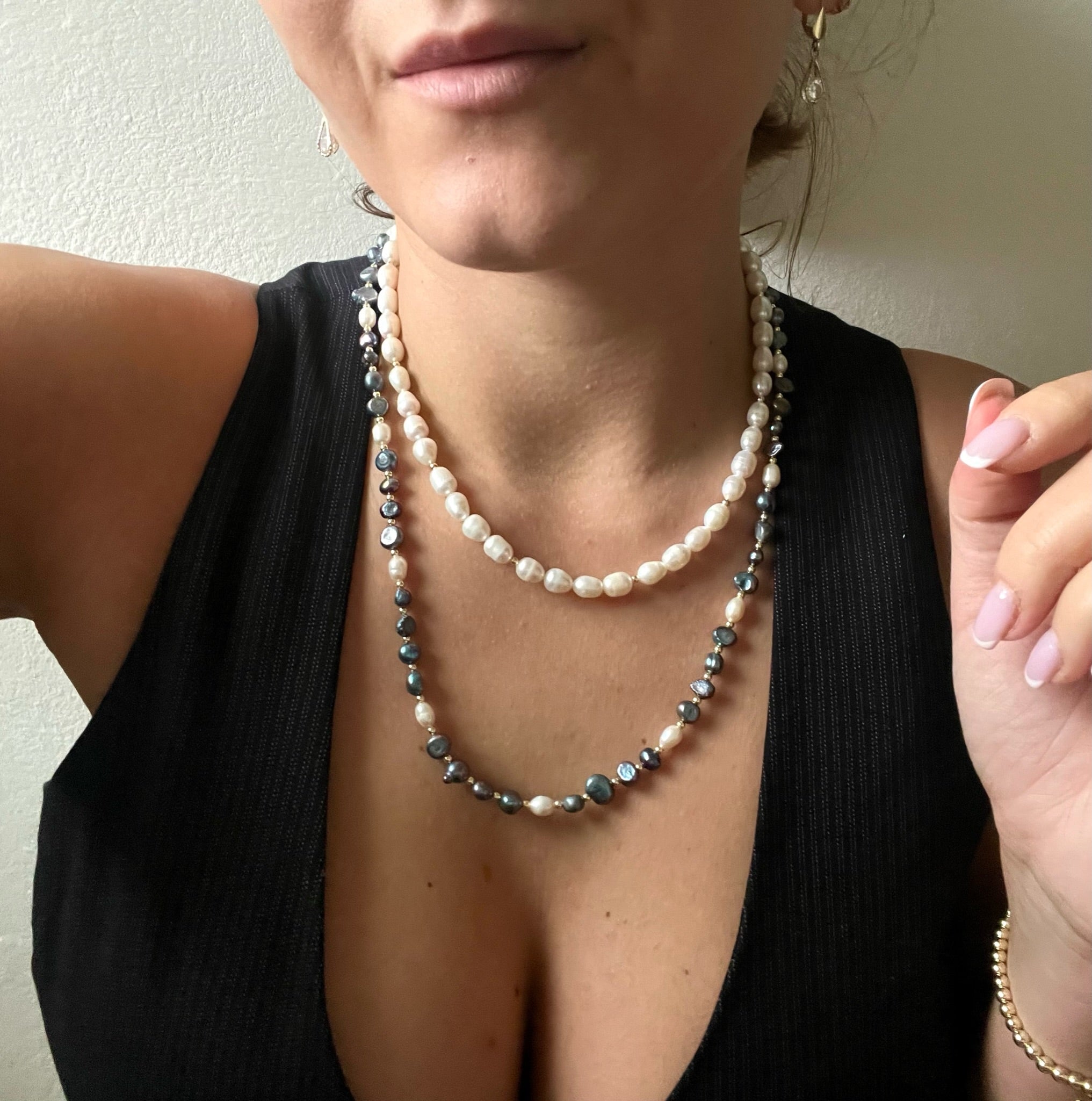 Black Pearl necklace