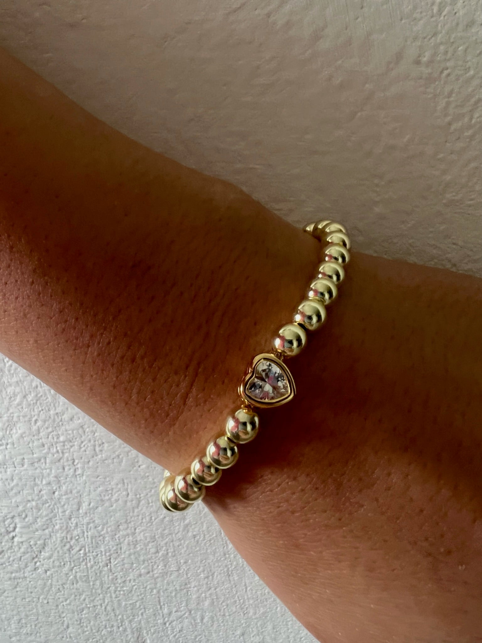 Sparkling Heart bracelet