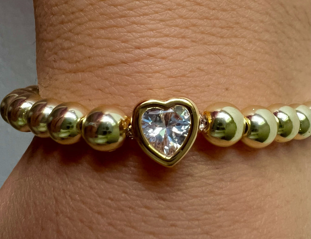 Sparkling Heart bracelet