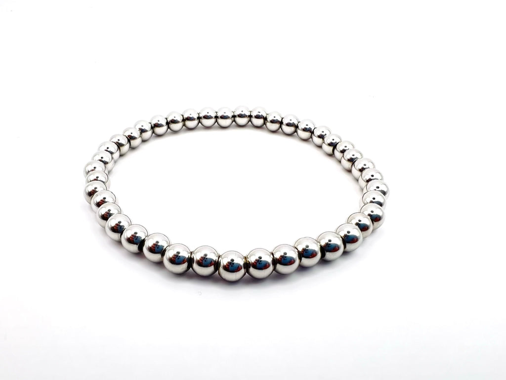 Gold Pearl bracelet 4 mm