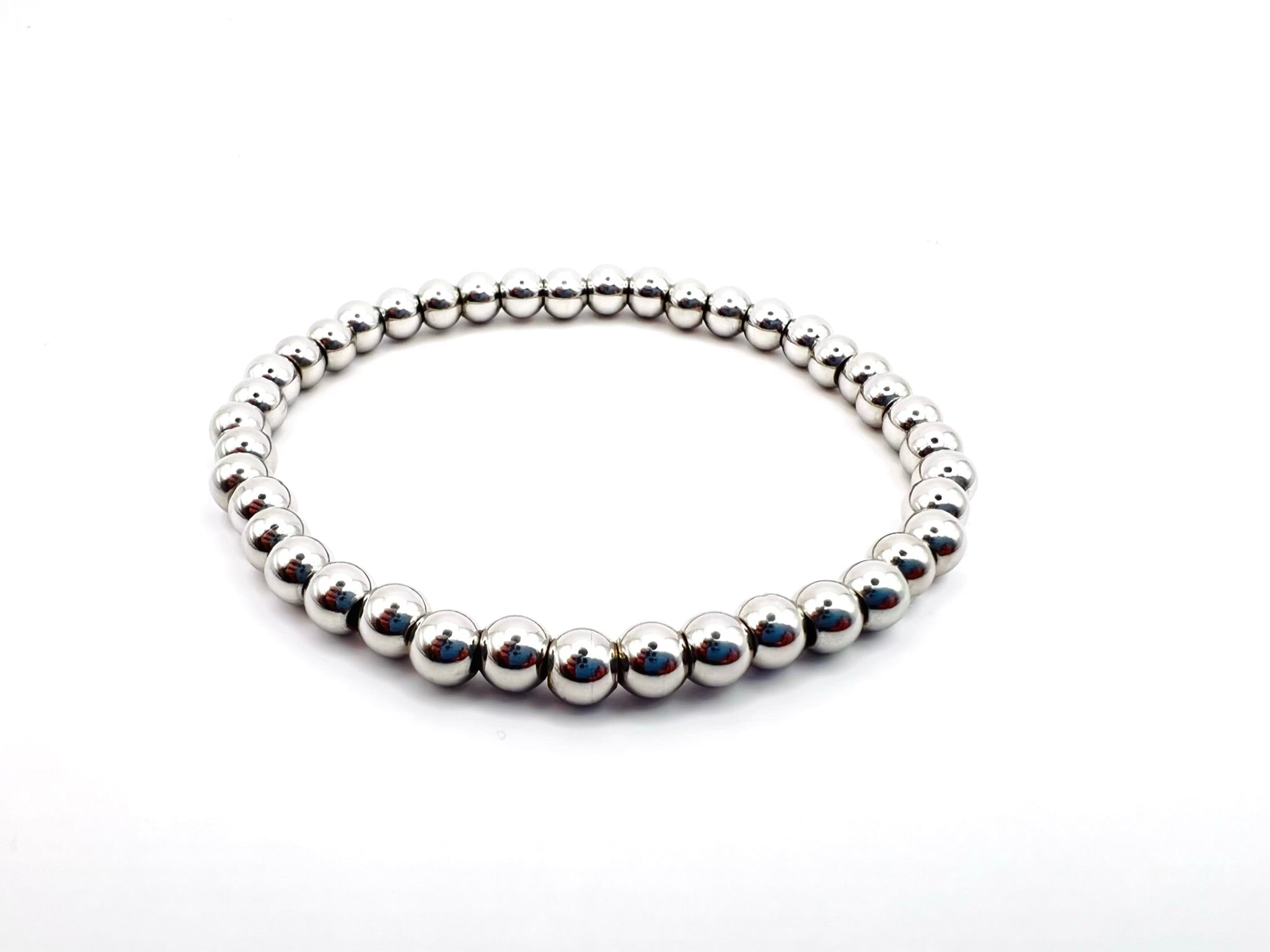 Gold Pearl bracelet 4 mm