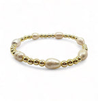 Gold combo bracelet