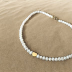 L' amour Heart Pearl necklace