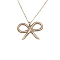 Big Bow pink necklace