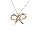 Big Bow pink necklace