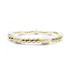 Gold combo bracelet