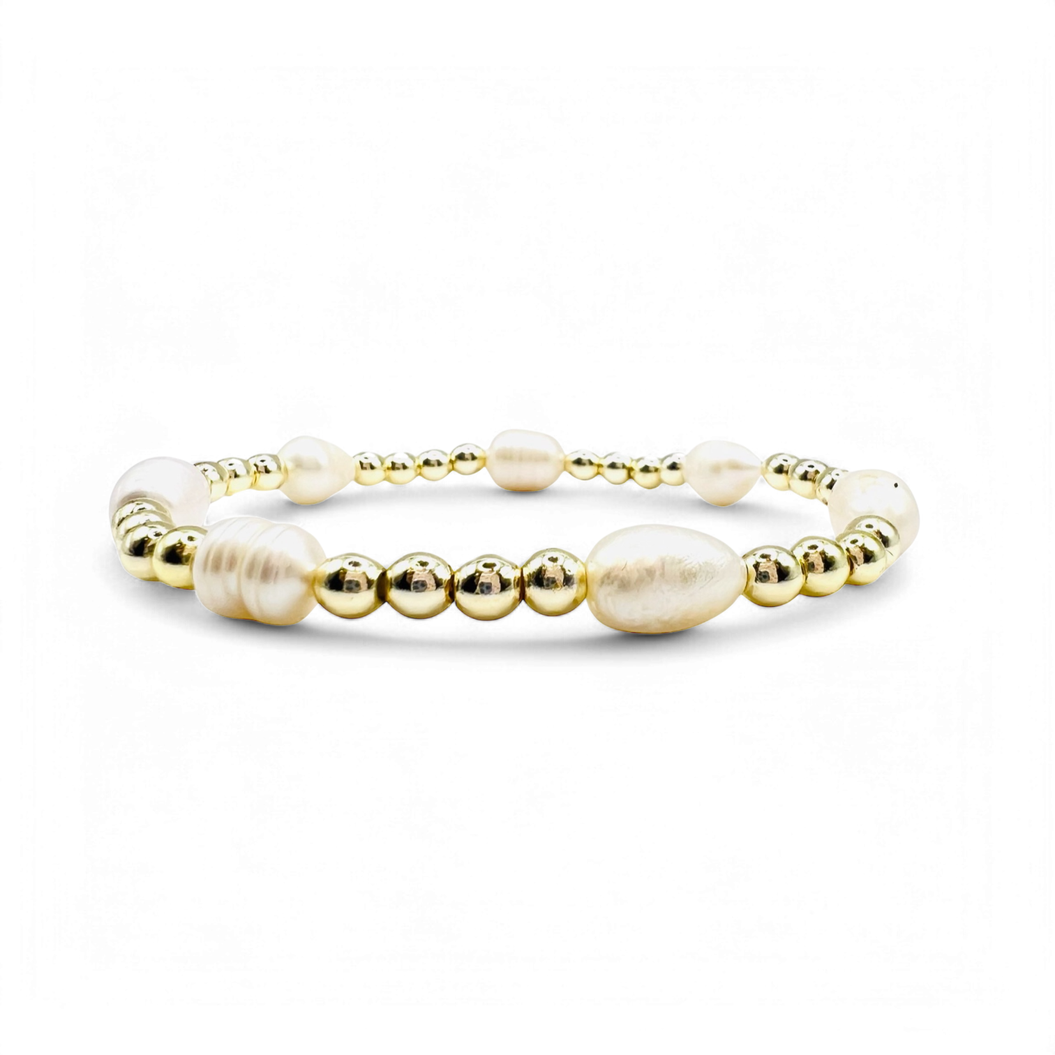 Gold combo bracelet