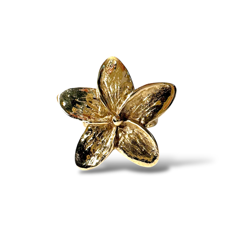 Plumeria ring