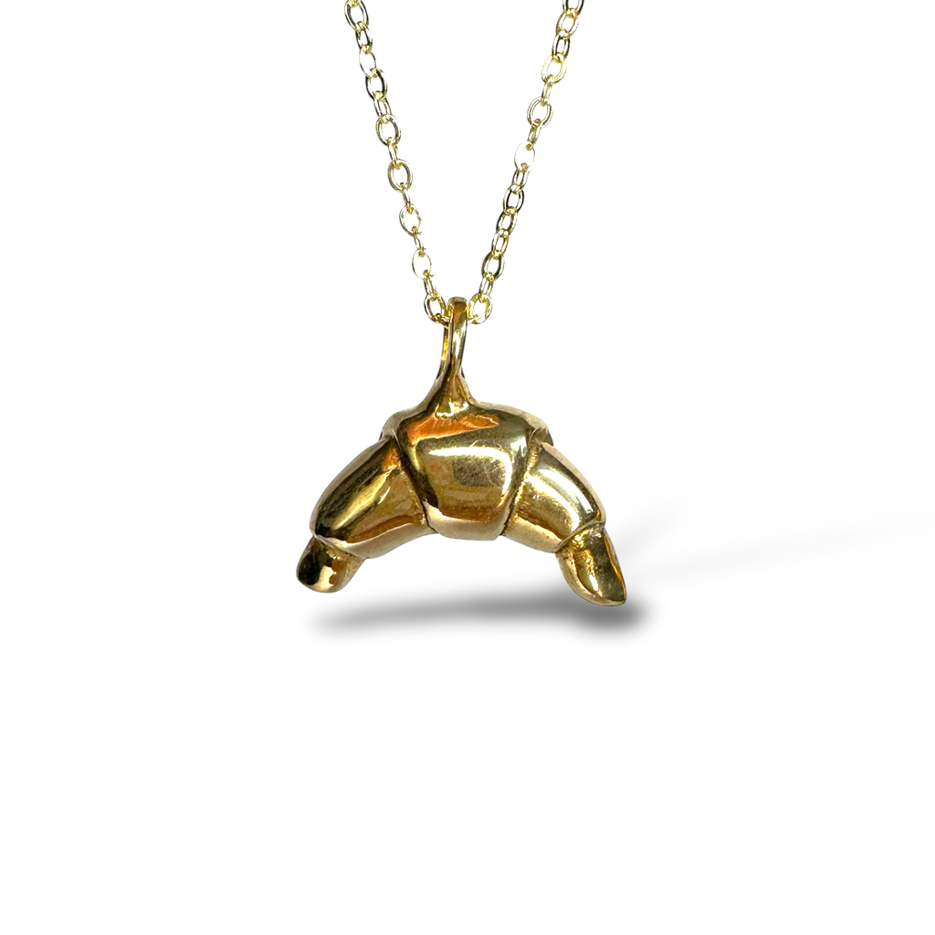 Croissant necklace