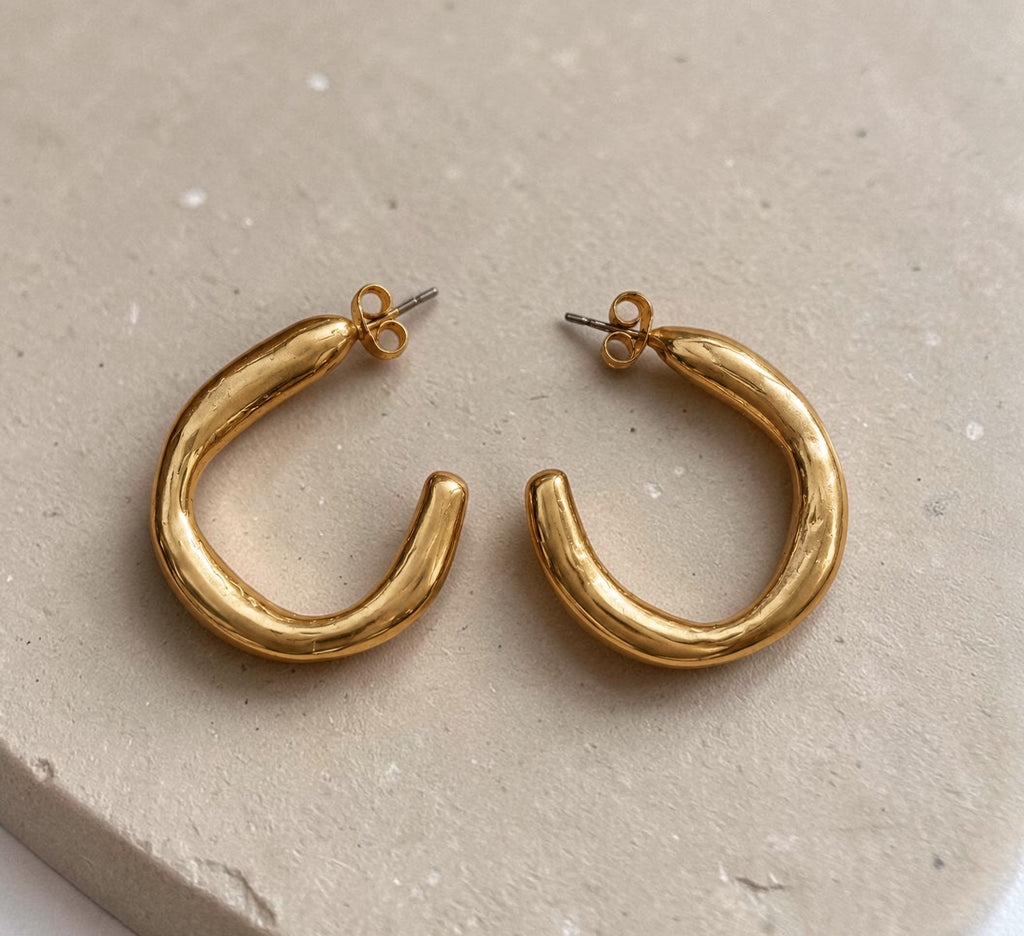 Wave earrings