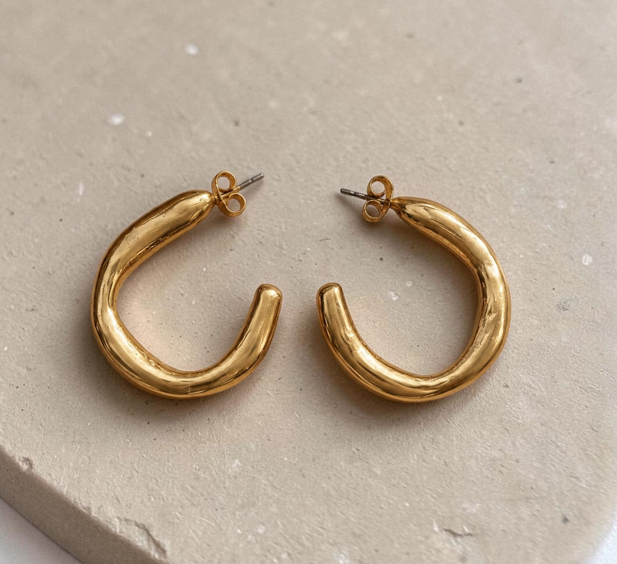 Wave earrings
